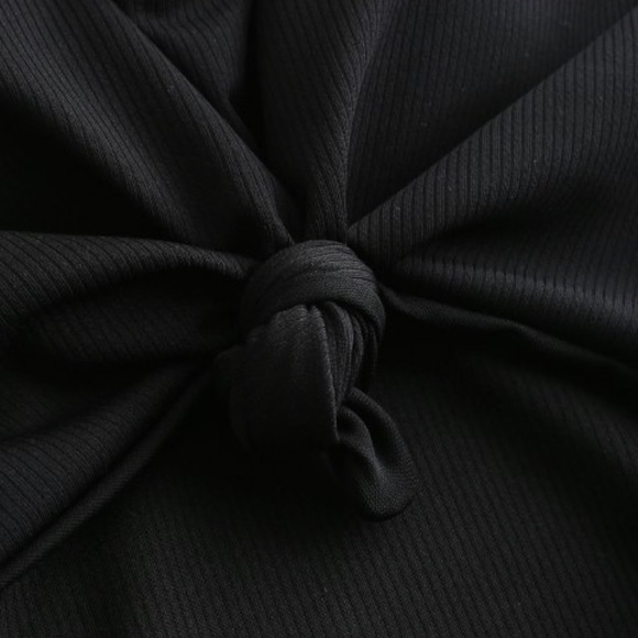 Zaful knot one piece bathing suit - Picture 3 of 4